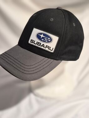 Subaru Hat Vintage Trucker Cap America‎ Gorpcore Snapback Black Gray